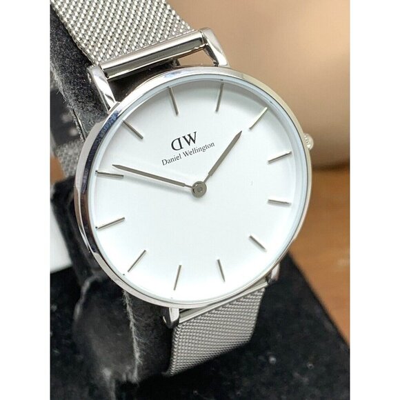 Daniel Wellington Womens Watch DW00100164 White Dial 32mm Silver Steel M… - Picture 13 of 14